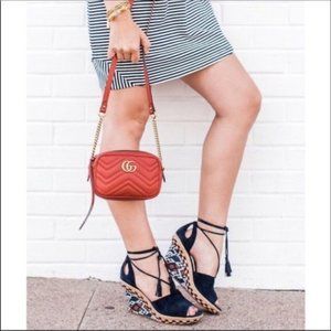 CABI #6001 Isla Wedge Espadrille Sandals 7.5